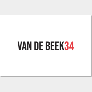 Van De Beek 34 - 22/23 Season Posters and Art